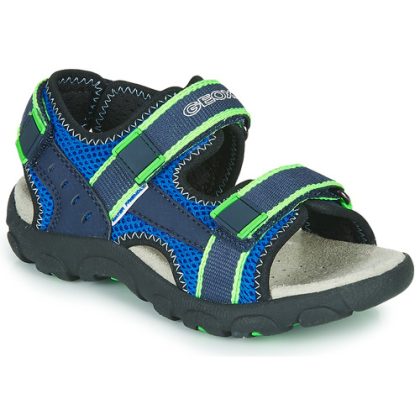 Sandali bambini ragazzo Geox  JR SANDAL STRADA  Blu Geox 8050036046307