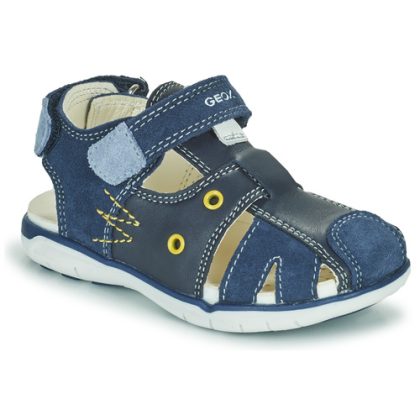 Sandali bambini ragazzo Geox  SANDAL DELHI BOY  Blu Geox 8050036004345