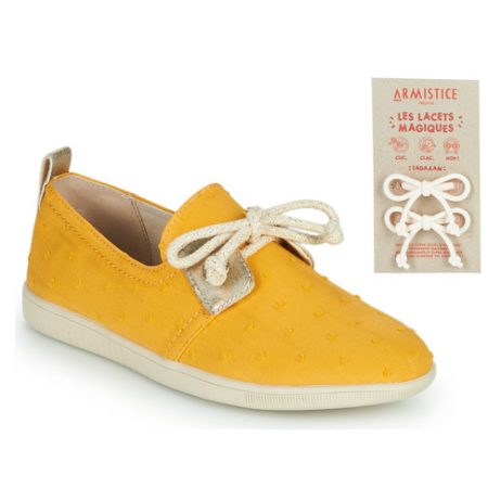 Scarpe bambini ragazza Armistice  STONE ONE  Giallo Armistice 3609934571272