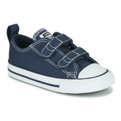 Scarpe bambini ragazza Converse  CHUCK TAYLOR ALL STAR 2V  OX  Blu Converse 888753065497