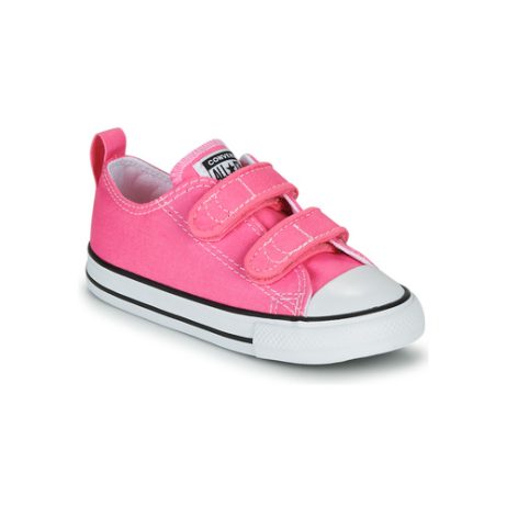 Scarpe bambini ragazza Converse  CHUCK TAYLOR ALL STAR 2V  OX  Rosa Converse 888755974728