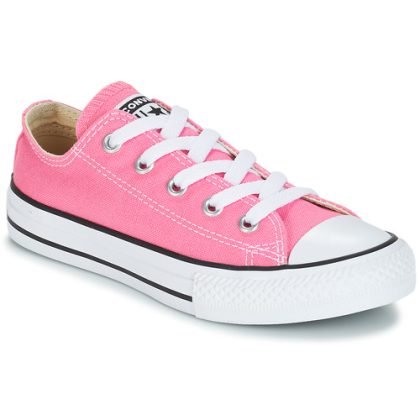 Scarpe bambini ragazza Converse  CHUCK TAYLOR ALL STAR CORE OX  Rosa Converse 886952773120