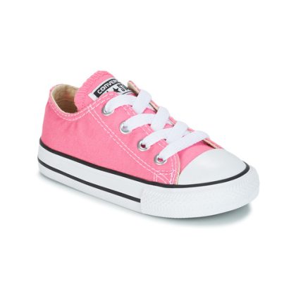 Scarpe bambini ragazza Converse  CHUCK TAYLOR ALL STAR CORE OX  Rosa Converse 886952776237