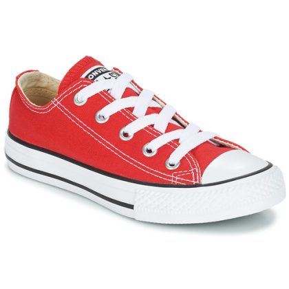 Scarpe bambini ragazza Converse  CHUCK TAYLOR ALL STAR CORE OX  Rosso Converse 886952772888