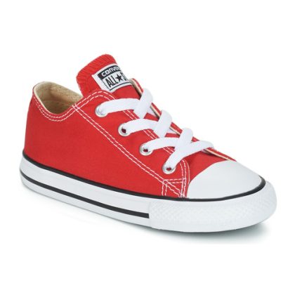 Scarpe bambini ragazza Converse  CHUCK TAYLOR ALL STAR CORE OX  Rosso Converse 886952776053