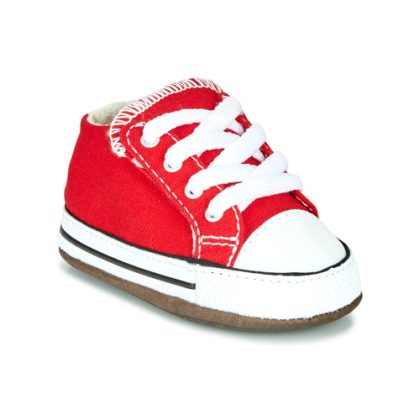 Scarpe bambini ragazza Converse  CHUCK TAYLOR ALL STAR CRIBSTER CANVAS COLOR  Rosso Converse 888757710874