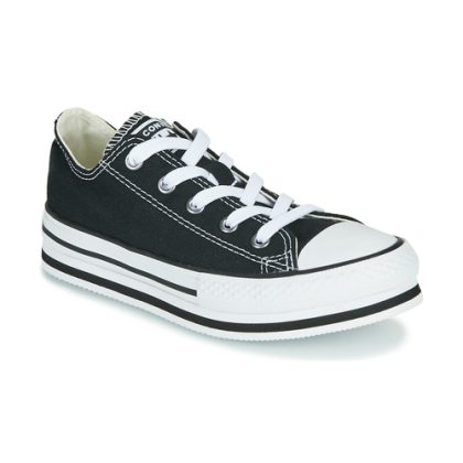 Scarpe bambini ragazza Converse  CHUCK TAYLOR ALL STAR EVA LIFT EVERYDAY EASE OX  Nero Converse 194432649637