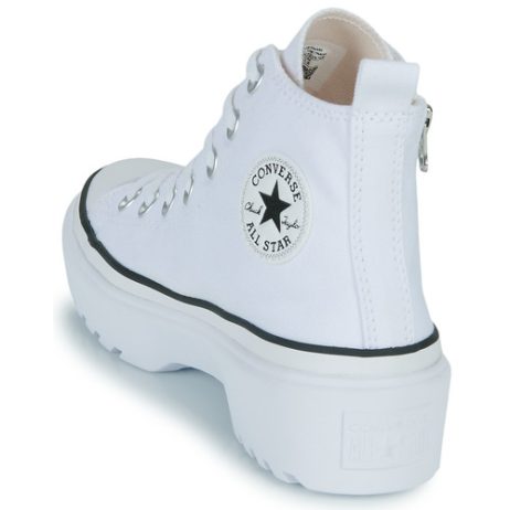 Scarpe-bambini-ragazza-Converse-CHUCK-TAYLOR-ALL-STAR-LUGGED-LIFT-PLATFORM-CANVAS-HI-Bianco-Converse-194434107418-4