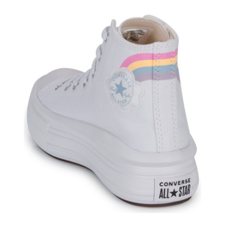 Scarpe-bambini-ragazza-Converse-CHUCK-TAYLOR-ALL-STAR-MOVE-PLATFORM-RAINBOW-CLOUD-HI-Bianco-Converse-194434068580-4