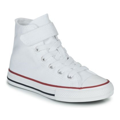 Scarpe bambini ragazza Converse  Chuck Taylor All Star 1V Foundation Hi  Bianco Converse 194433455213