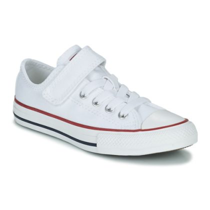 Scarpe bambini ragazza Converse  Chuck Taylor All Star 1V Foundation Ox  Bianco Converse 194433454728