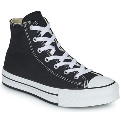 Scarpe bambini ragazza Converse  Chuck Taylor All Star EVA Lift Foundation Hi  Nero Converse 194433495097