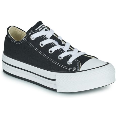 Scarpe bambini ragazza Converse  Chuck Taylor All Star EVA Lift Foundation Ox  Nero Converse 194433452960