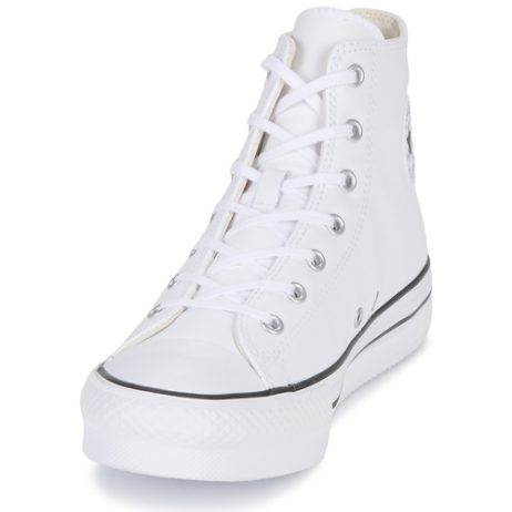 Scarpe-bambini-ragazza-Converse-Chuck-Taylor-All-Star-Eva-Lift-Leather-Foundation-Hi-Bianco-Converse-194433828857-2