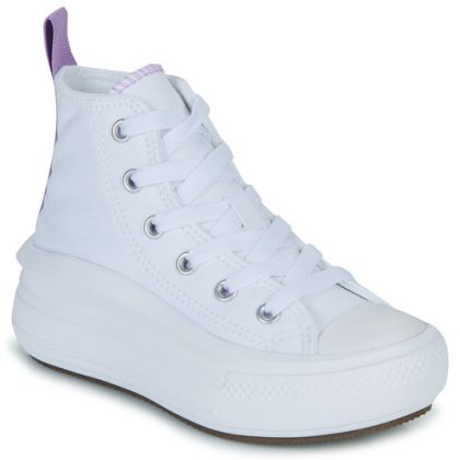 Scarpe bambini ragazza Converse  Chuck Taylor All Star Move Platform Foundation Hi  Bianco Converse 194433775250