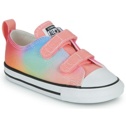 Scarpe bambini ragazza Converse  INFANT CONVERSE CHUCK TAYLOR ALL STAR 2V EASY-ON MAJESTIC MERMAI  Multicolore Converse 194434220261