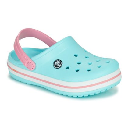 Scarpe bambini ragazza Crocs  CROCBAND CLOG K  Blu Crocs 191448739833