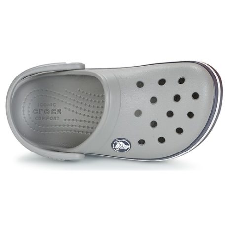 Scarpe-bambini-ragazza-Crocs-CROCBAND-CLOG-K-Grigio-Crocs-887350943917-5