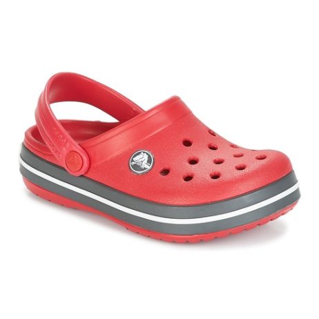 Scarpe bambini ragazza Crocs  CROCBAND CLOG KIDS  Rosso Crocs 887350925296