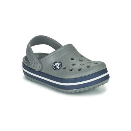 Scarpe bambini ragazza Crocs  CROCBAND CLOG T  Grigio Crocs 191448737983