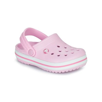 Scarpe bambini ragazza Crocs  CROCBAND CLOG T  Rosa Crocs 191448738812