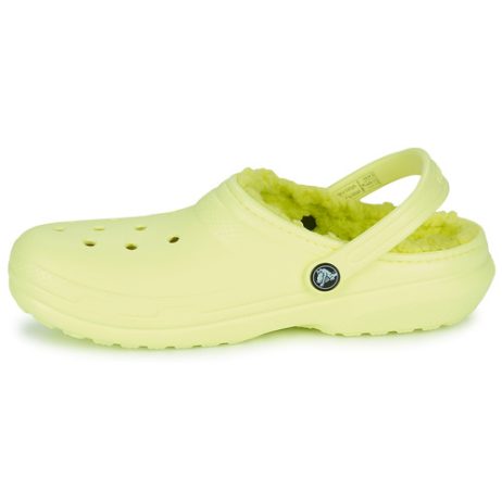 Scarpe-bambini-ragazza-Crocs-Classic-Lined-Clog-K-Giallo-Crocs-191448965577-3