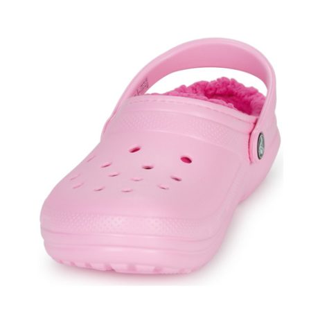 Scarpe-bambini-ragazza-Crocs-Classic-Lined-Clog-K-Rosa-Crocs-196265217434-2