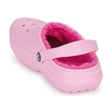 Scarpe-bambini-ragazza-Crocs-Classic-Lined-Clog-K-Rosa-Crocs-196265217434-4