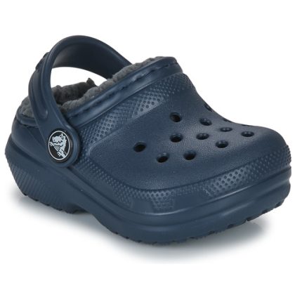 Scarpe bambini ragazza Crocs  Classic Lined Clog T  Marine Crocs 191448702141