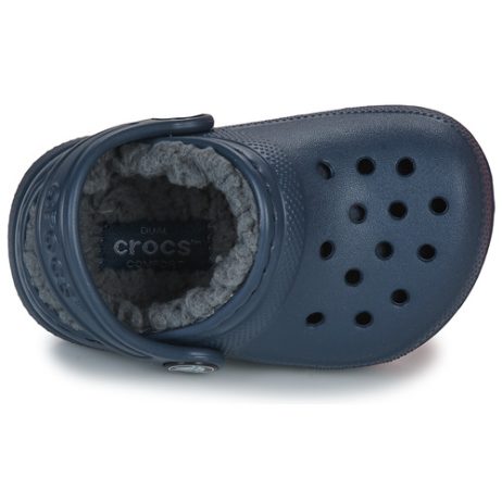 Scarpe-bambini-ragazza-Crocs-Classic-Lined-Clog-T-Marine-Crocs-191448702141-5