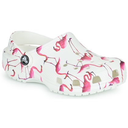 Scarpe bambini ragazza Crocs  Classic Pool Party Clog K  Bianco Crocs 191448992863