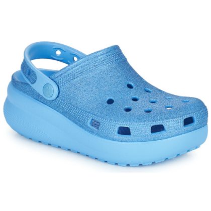 Scarpe bambini ragazza Crocs  Cls Crocs Glitter Cutie CgK  Blu Crocs 191448976429