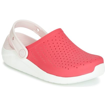 Scarpe bambini ragazza Crocs  LITERIDE CLOG K  Rosso Crocs 191448400115