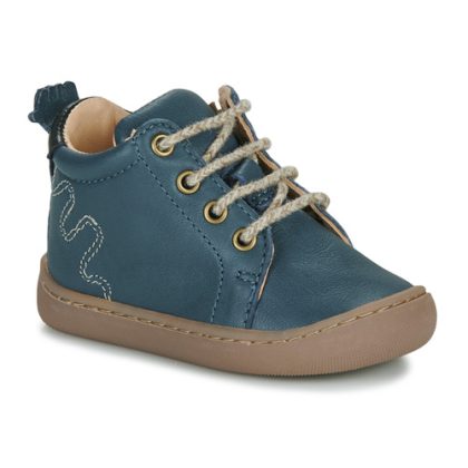 Scarpe bambini ragazza Easy Peasy  MY FLEXOO LACET  Blu Easy Peasy 3608925806133