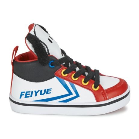 Scarpe-bambini-ragazza-Feiyue-DELTA-MID-PEANUTS-Bianco-Feiyue-840821137925-1