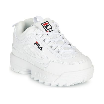 Scarpe bambini ragazza Fila  DISRUPTOR INFANTS  Bianco Fila 8719477254916