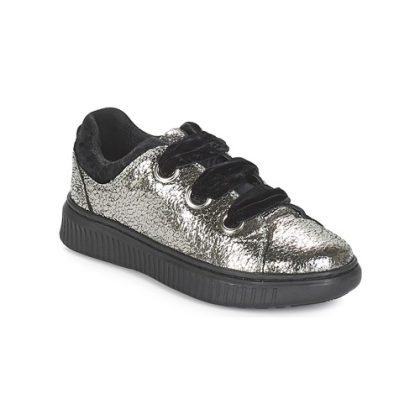 Scarpe bambini ragazza Geox  J DISCOMIX GIRL  Argento Geox 8058279560710