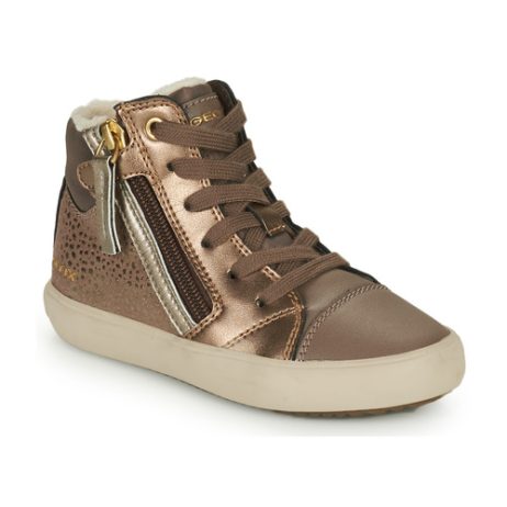 Scarpe bambini ragazza Geox  J GISLI GIRL  Oro Geox 8050036691545