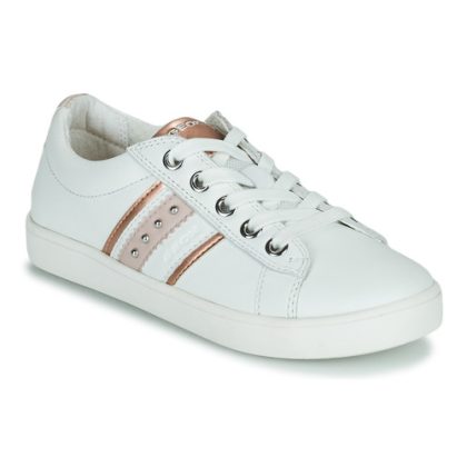 Scarpe bambini ragazza Geox  J KATHE GIRL  Bianco Geox 8050036537003