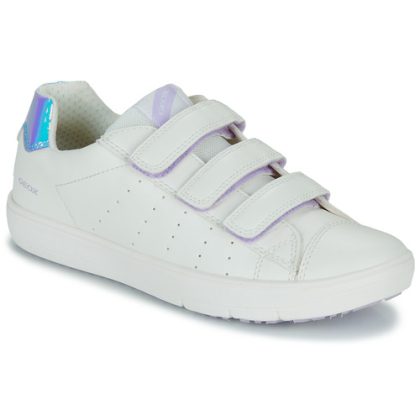 Scarpe bambini ragazza Geox  J SILENEX GIRL B  Bianco Geox 8056206057210