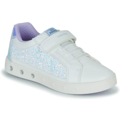 Scarpe bambini ragazza Geox  J SKYLIN GIRL D  Bianco Geox 8056206090439