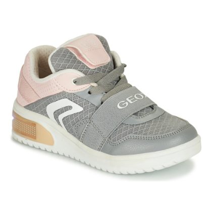 Scarpe bambini ragazza Geox  J XLED GIRL  Grigio Geox 8058279874800