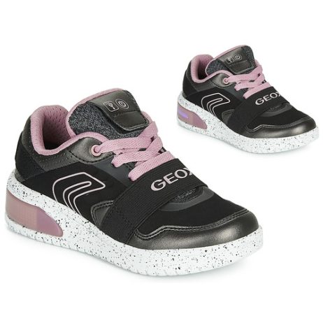 Scarpe bambini ragazza Geox  J XLED GIRL  Nero Geox 8054730137651