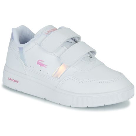 Scarpe bambini ragazza Lacoste  T-CLIP  Bianco Lacoste 5059554119763