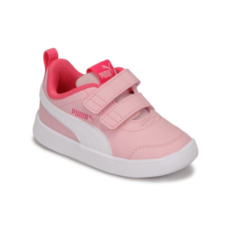 Scarpe bambini ragazza Puma  Courtflex v2 V Inf  Rosa Puma 4065449367967