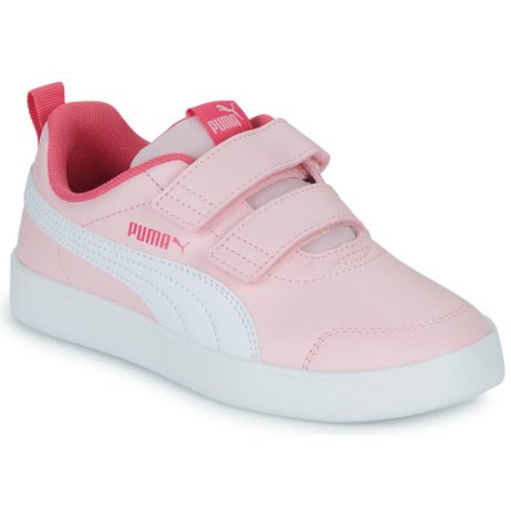 Scarpe bambini ragazza Puma  Courtflex v2 V PS  Rosa Puma