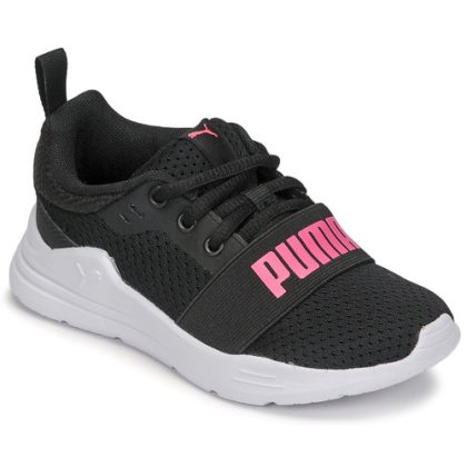 Scarpe bambini ragazza Puma  PS PUMA WIRED RUN V  Nero Puma 4065449654906