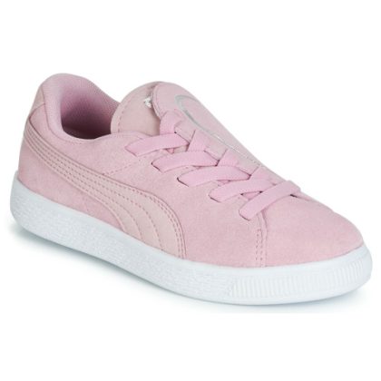 Scarpe bambini ragazza Puma  PS SUEDE CRUSH AC.LILAC  Rosa Puma 4060979000452