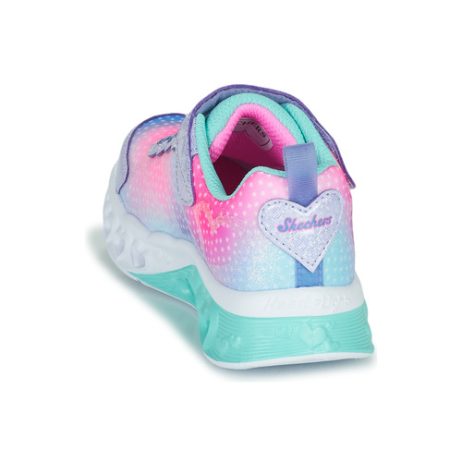 Scarpe-bambini-ragazza-Skechers-FLUTTER-HEART-LIGHTS-Rosa-Skechers-195969479810-4