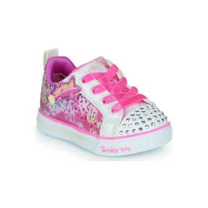 Scarpe bambini ragazza Skechers  SHUFFLE LITE  Rosa Skechers 195969848265